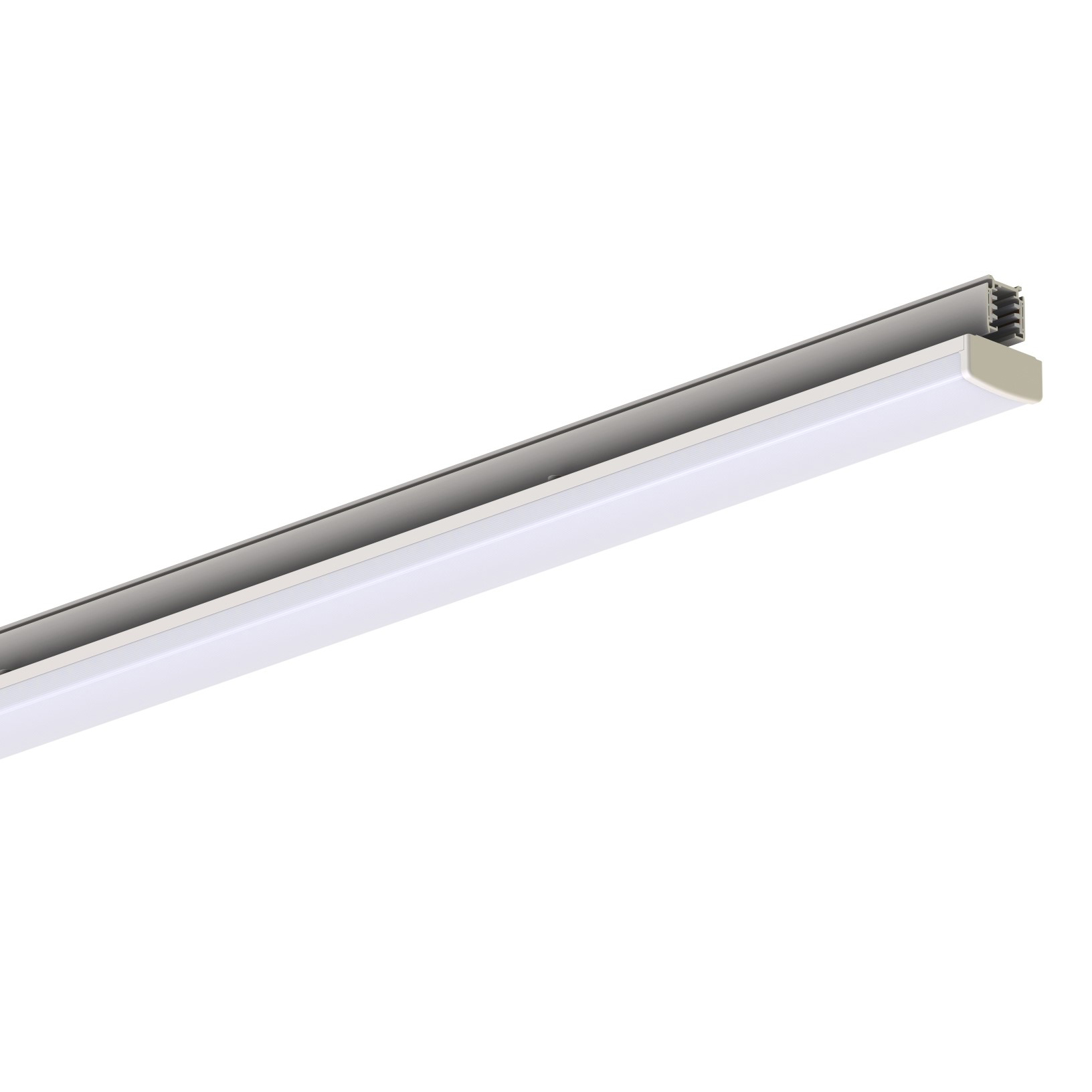 Linear track light diffuser